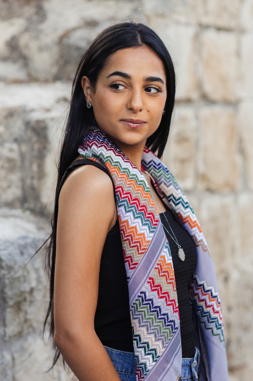 Nablus Seawaves of Gaza Kufiya