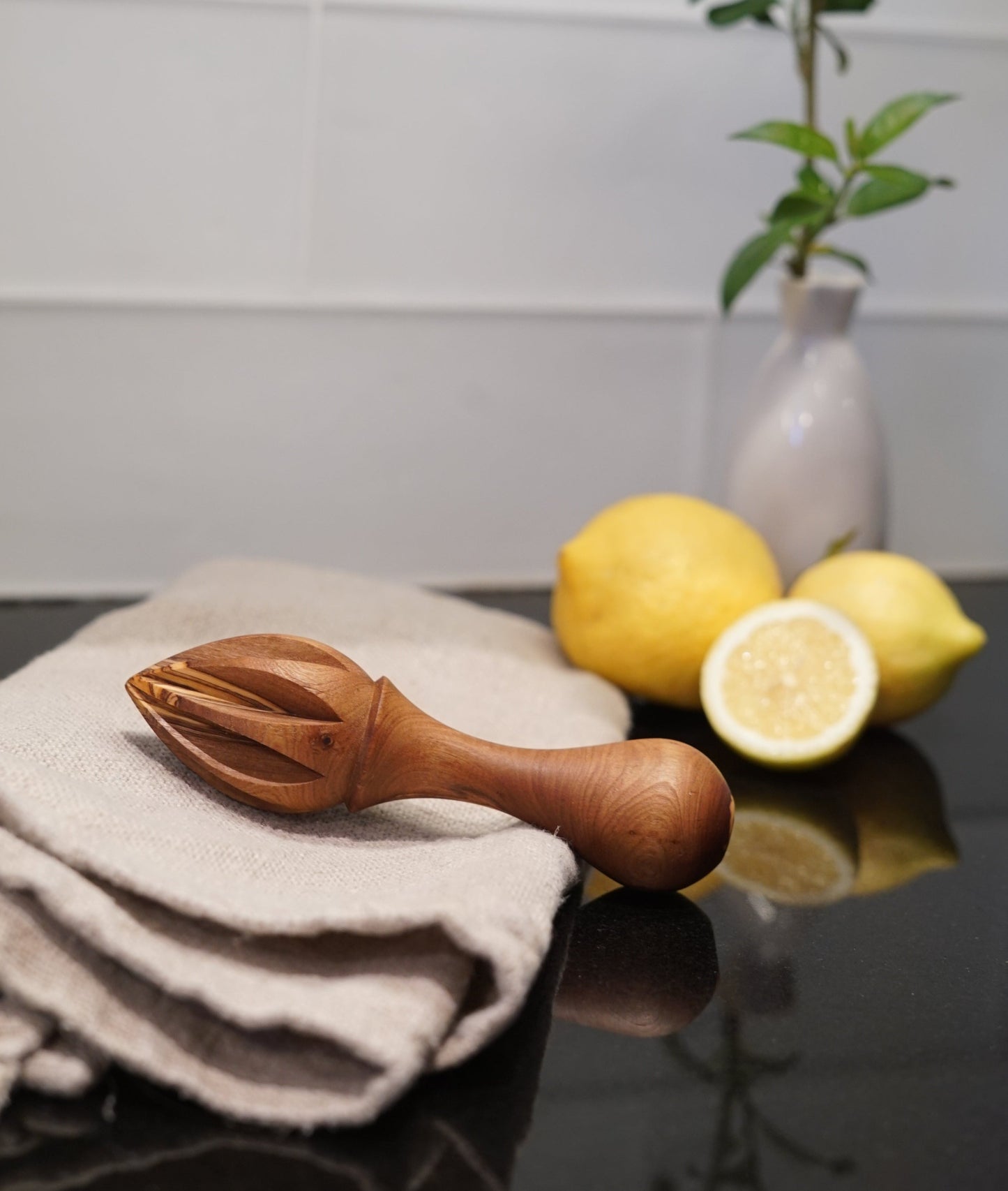Olive Wood Lemon Juicer