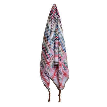 Nablus Rainbow Kufiya