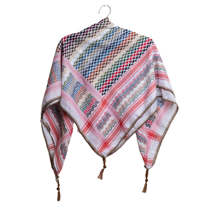 Nablus Rainbow Kufiya