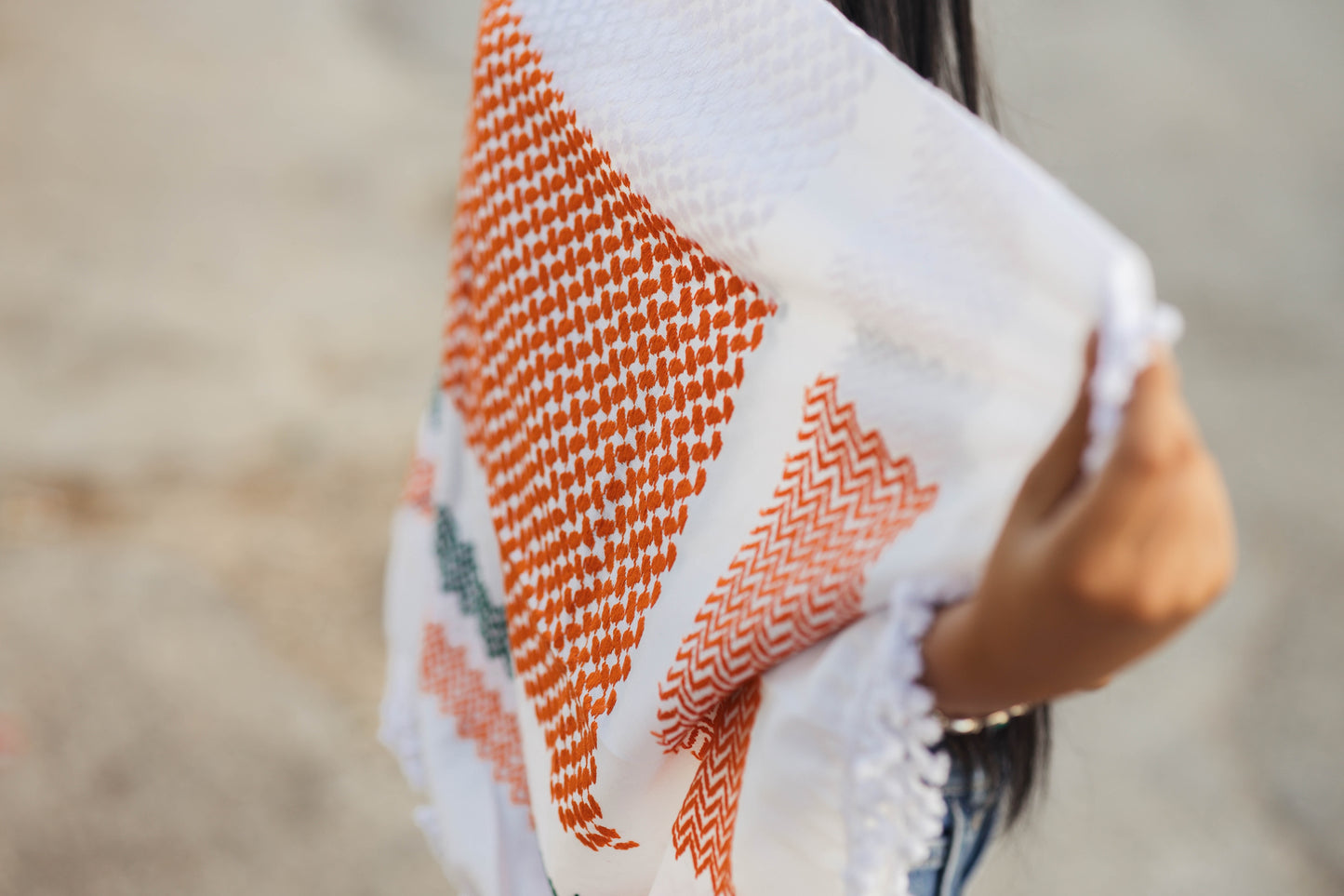 Nablus Éire Irish Kufiya