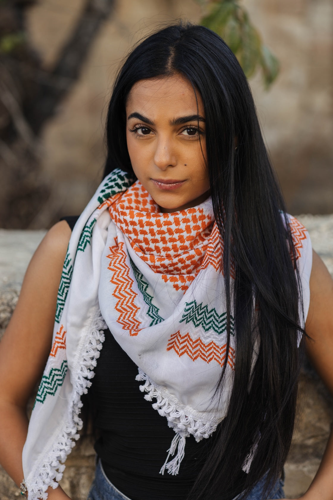 Nablus Éire Irish Kufiya