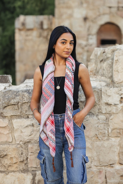 Nablus Rainbow Kufiya