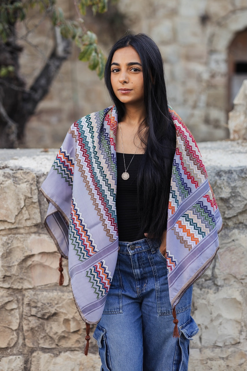 Nablus Seawaves of Gaza Kufiya