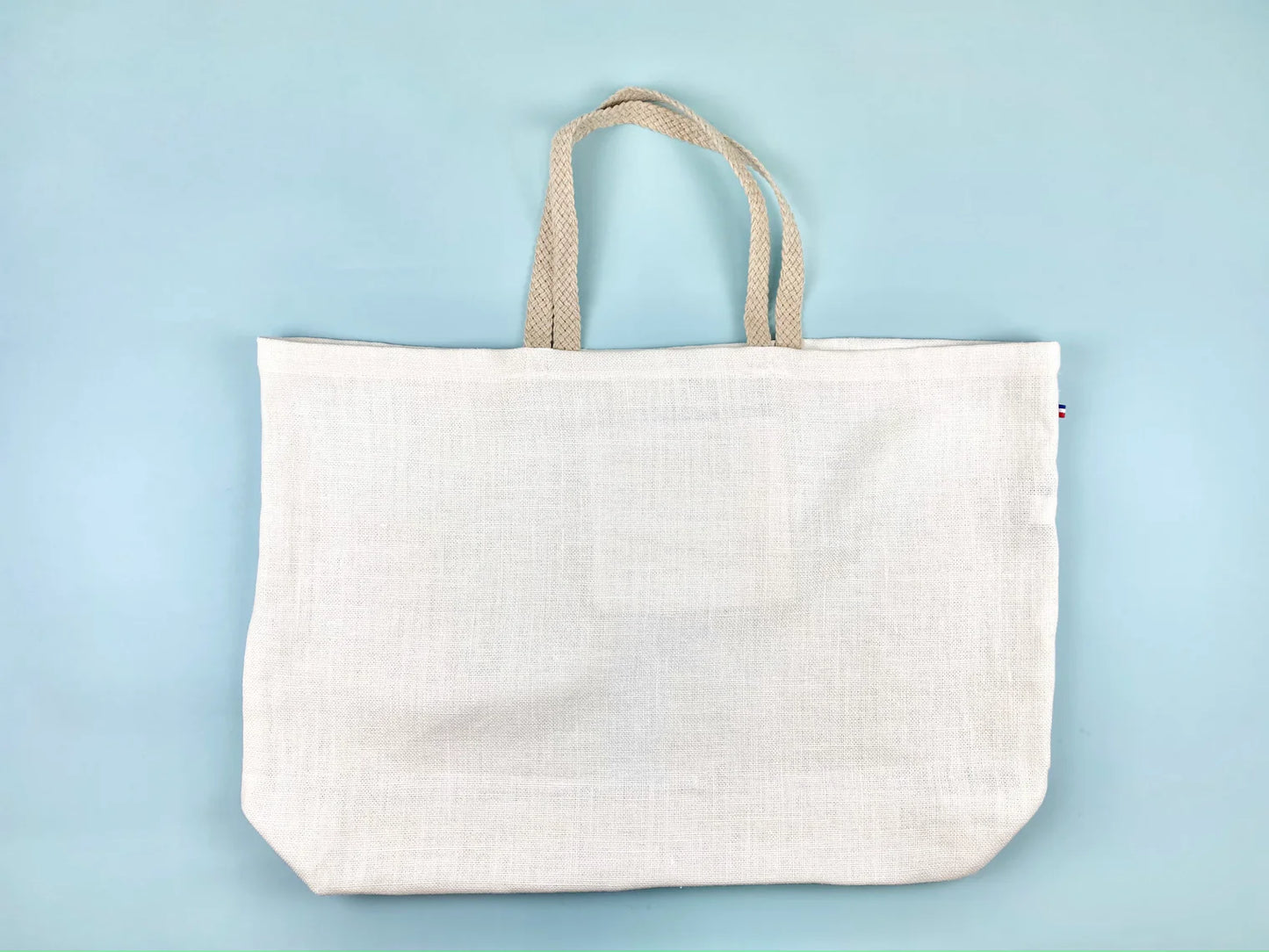 Linen Beach Bag
