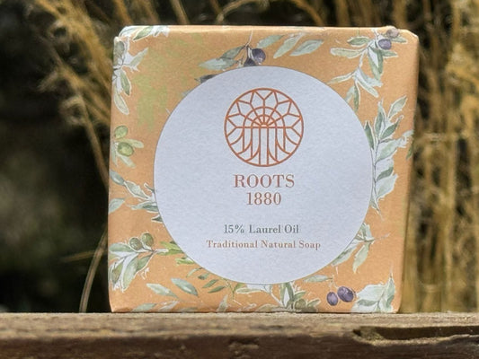 Awaida Roots 1880 Olive and 15% Laurel Soap