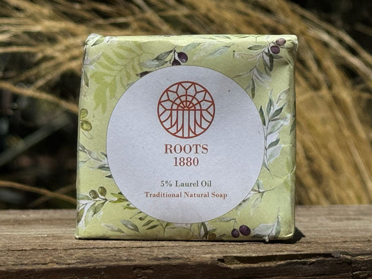 Awaida Roots 1880 Olive and 5% Laurel Soap
