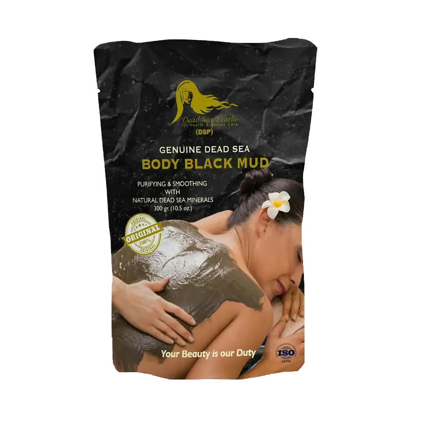 Palestinian Dead Sea Black Body Mud