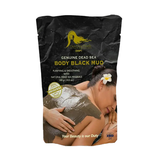 Palestinian Dead Sea Black Body Mud
