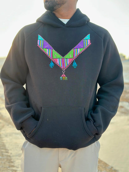 Hand Stitched Tatreez Hoodie [Preorder]