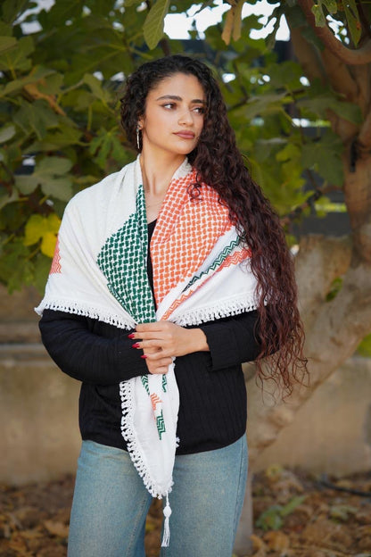 Nablus Éire Irish Kufiya