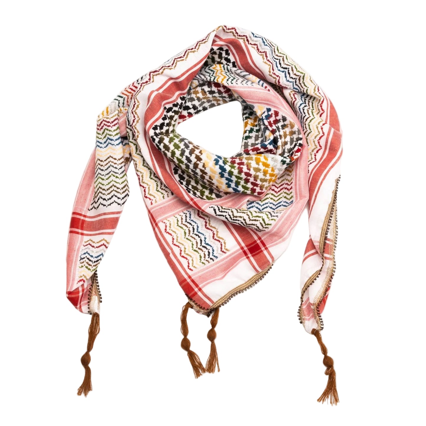 Nablus Rainbow Kufiya